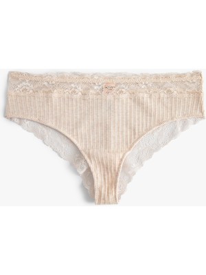 Koton Brazilian Külot Dantelli Fitilli
