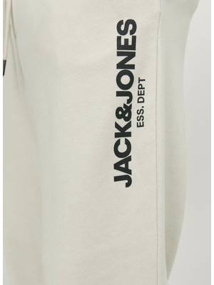 Jack & Jones Regular Fit Krem Erkek Eşofman Altı Jpstgordon Jjgale Sweat Pants Naf