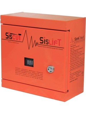 SİSLİFT-2 Elektronik Deprem Sensörü,  İki Çıkışlı
