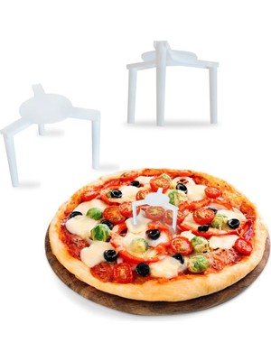 Balkan Plastik Pizza Ayağı 100 Adet (Pizza Kutusu Destekleyici) Tripod