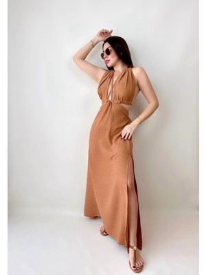 MiMi FashionTR Keten Elbise