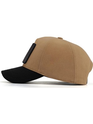 Black Börk Blackbörk V1 Baseball Boss - 4 Kod Logolu Unisex Vizon-Siyah Siperli Şapka (Cap)