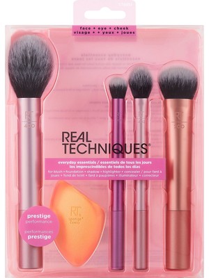 Real Techniques Everyday Essentials Makyaj Fırça Seti
