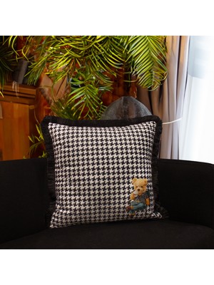 Adawall Kazayağı Picniker Teddy Dekoratif Kırlent