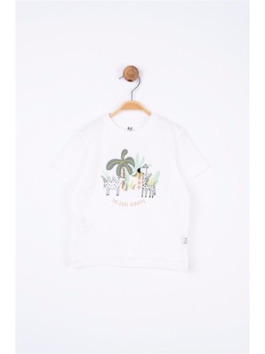 Nk Kids Erkek Bebek Bisiklet Yaka Tshirt