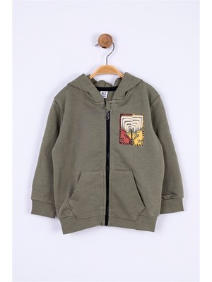 Nk Kids Erkek Bebek Tiger Fermuarlı Hırka