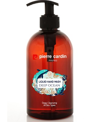 Pierre Cardin Liquid Hand Wash 480 ml – Deep Ocean - Sıvı Sabun - Derin Okyanus