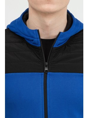 Calvin Klein Technical Zip Through Hoodie Erkek Fermuarlı Sweatshirt