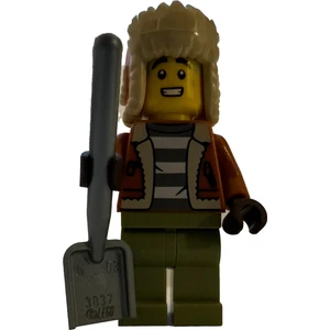 Orjinal LEGO Minifigür Kürekli Adam