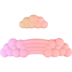 Bulut Degrade Renkli Mouse Pad Klavye Silikon Bilek Dinlenme Bellek Köpük Mouse Pad Ofis Oyunları Için Uygun (Yurt Dışından)