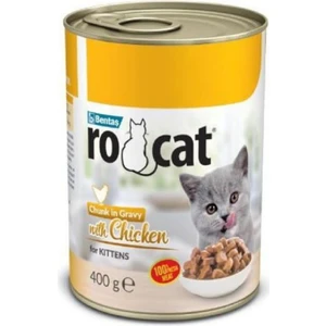 Tavuklu Yavru Parça Etli Kedi Konserve 400 gr x 6 Adet
