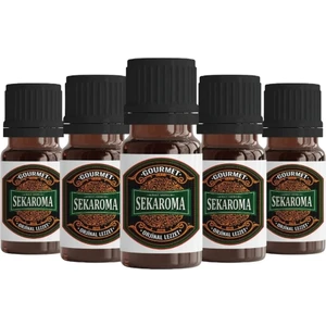 Sek Aroma 5 Adet Tek Kullanımlık Gourmet Malt Hazır Karışım Viski Kiti-Gurme Malt Hazır Karışım Viski Aroması 10 ml