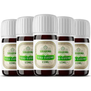 Sek Aroma Tekirdağ Yaş Üzüm Aroması 15 ml (5 Litreye Uyumlu) 5X15ML