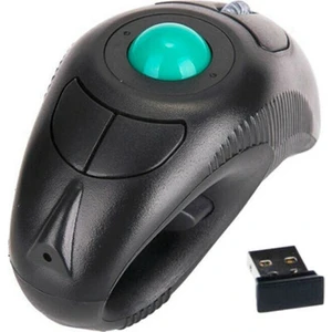2.4g Kablosuz Hava Fare Ergonomik Trackball El Parmak USB Fare USB Optik Trackball Fareler (Yurt Dışından)