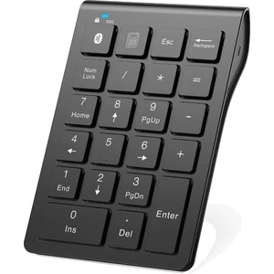 Kablosuz Bluetooth Numarası Tuş Takımı, Dizüstü Bilgisayar, Pc, Masaüstü, Dizüstü Bilgisayar Için 22 Tuşlu Taşınabilir Ince Sayısal Ped (Yurt Dışından)