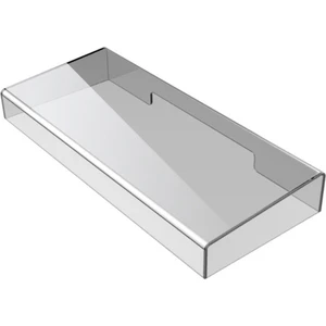 Klavye Toz Kapağı Şeffaf Güçlü Akrilik Klavye Kapağı Temizlemesi Kolay Masaüstü Klavye 490X203X57 mm (Yurt Dışından)