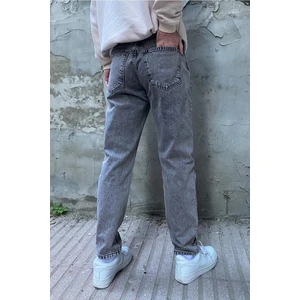 Kaizer Denim Füme Baggy Pantolon