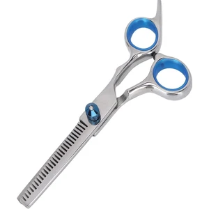 Titanium Blue Ara Makas Efile Makası Saç Kesim Makası XLQ515B Profesyonel6.5 Inç