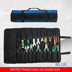 Mavi Boase Reel Rolling Araba Alet Çantası Kılıfı Profesyonel Elektrikçiler Organizatör Çok Amaçlı Araba Tamir Takımı Çantaları (Yurt Dışından)