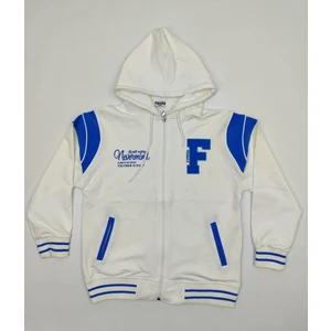 Canix Kids Kız Erkek Çocuk Unisex Kapüşonlu Kolej Ceket
