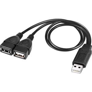 USB Ayırıcı Kablo, USB 2.0 A Erkek - Çift USB Dişi Jak Y Ayırıcı Şarj Kablosu (Yurt Dışından)
