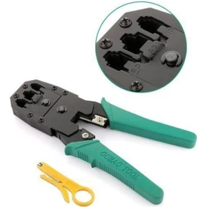 Network Sıkma Pensesi 4507P Jack RJ45 RJ11 Rj9 Üçlü Soyucu Cat5 Cat6 Pense