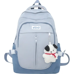 Love Home Okul Çantası Kadın Büyük Kapasiteli Sırt Çantası Kore Minimalist Kampüs Ortaokul Lise Öğrencisi Sırt Çantası (Yurt Dışından)