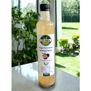 100% Doğal Fermante Çarkıfelek Sirkesi 500ML Cam Şişe