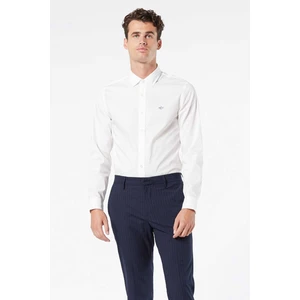 Refined Poplin Beyaz Gömlek