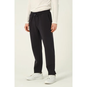 Erkek Basic Jogger Pantolon Scuba Eşofman Altı Düz Paça