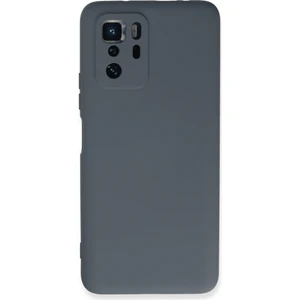 Xiaomi Poco X3 Gt Kılıf Nano Içi Kadife  Silikon - Gri 300099