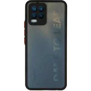 Realme 8 Kılıf Montreal Silikon Kapak - Siyah 300099