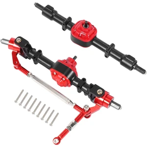 Rc Araba Ön ve Arka Komple Aks Mn D90 D91 D96 D99S MN90 MN96 MN99 MN99S 1/12 Rc Araba Yükseltme Parçaları, Siyah (Yurt Dışından)