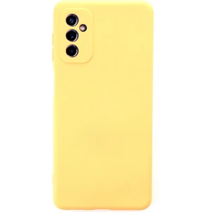 Samsung Galaxy M52 5g Kılıf Nano Içi Kadife  Silikon - Sarı 300099