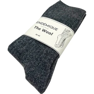 Endemique Studio Endémique Studio The Wool Vl Shadow-Kadın Çorap