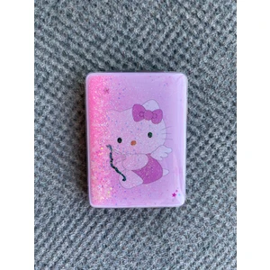 Bla Group Hello Kitty Simli Sulu Kozmetik Cep Çanta Aynası Kapaklı El Makyaj Aynası Aparat
