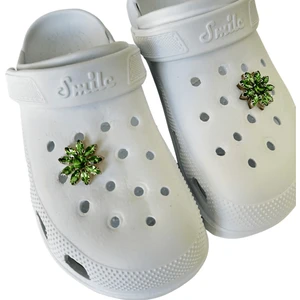Crocs Terlik Uyumlu Çiçek Aksesuar , 2'li Crocs Taşı