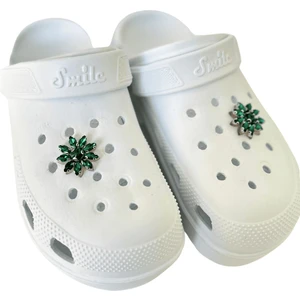 Crocs Terlik Uyumlu Çiçek Aksesuar , 2'li Crocs Taşı