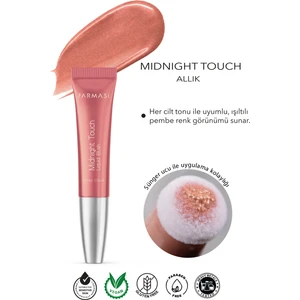 Midnight Touch  Yumuşak Sünger Uçlu Likit Allık Pinky Cloud 12 ml