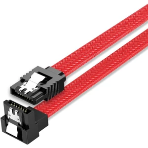 90 Derece Sata 3.0 Kilitli HDD SSD Sata Data Bağlantı Kablo Sata L Kablo Sata Iıı 6.0 Gbps Kırmızı Hasır