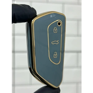 Barkas Elektronik Cupra Formentor Leon Smart Nano Anahtar Kılıfı Gri