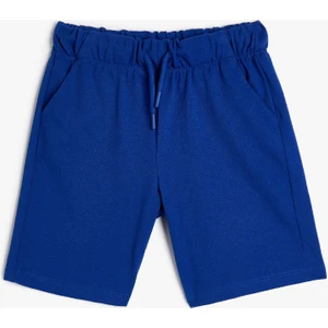 Basic Şort Beli Bağlamalı Cepli