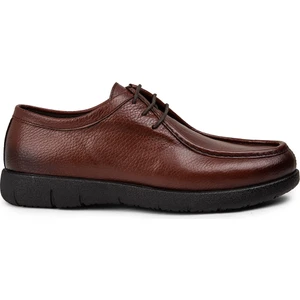 Deri Bakır Rengi Erkek Günlük Ayakkabı - 01971MBKRC01