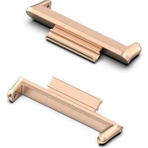 Huawei Watch Fit 2 Için 20 mm Kordon Dönüştürücü Çelik Aparat Rose Gold