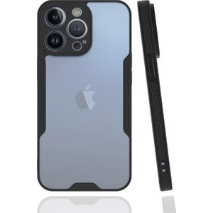 Iphone 13 Pro Kılıf Platin Silikon - Siyah 300099