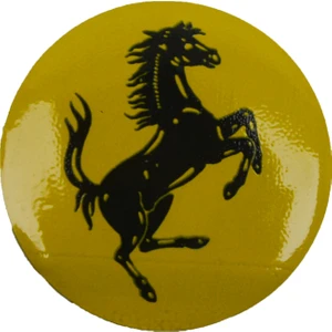 Jant Göbek Arma Ferrari Sticker 4'lü Set