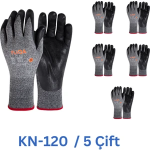 KN-120 1/2 Köpük Nitril Hassas Eldiven - 5 Çift
