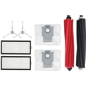 Roborock Q8 Max Plus Beyaz Uyumlu Yedek Fırça Hepa Filtre Toz Torba Seti-8  Parça