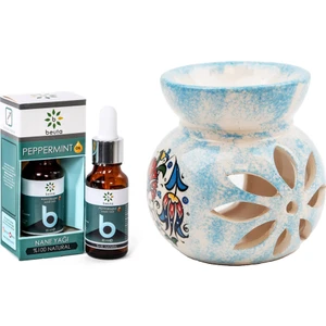 Nane Yağı 20 ml ve Seramik Buhurdanlık
