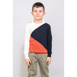 Alexander Gardi Çocuk Desenli Triko Kazak (C21-18642)